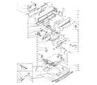 Kenmore 1105804951 top and console assembly diagram