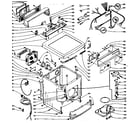 Kenmore 1105807300 machine sub-assembly diagram