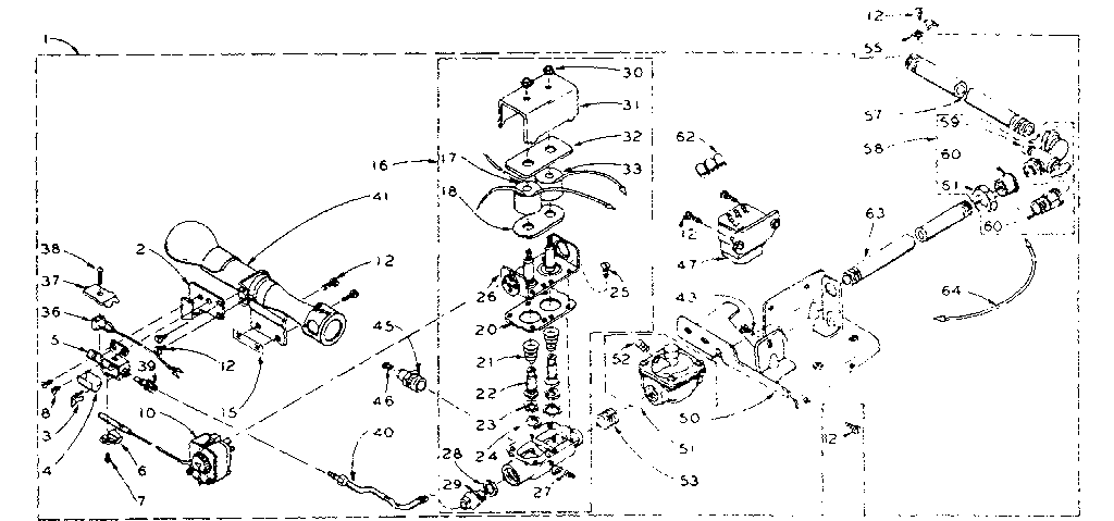 WHITE RODGERS BURNER ASSEMBLY