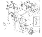 Kenmore 1105807500 machine sub-assembly diagram