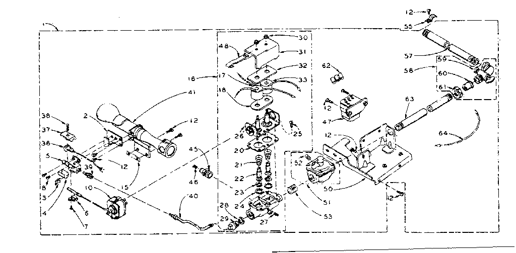 WHITE RODGERS BURNER ASSEMBLY