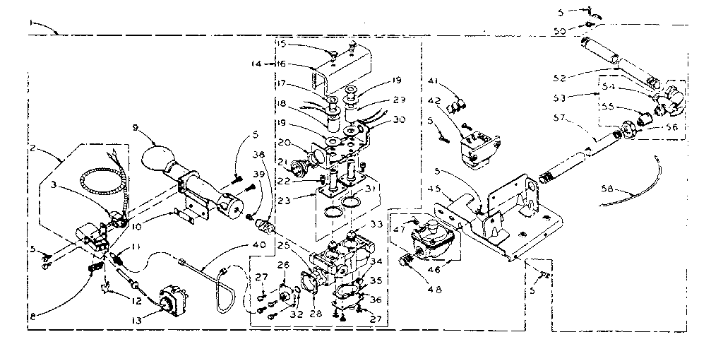 GENERAL CONTROLS BURNER ASSEMBLY