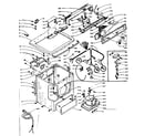 Kenmore 1105807700 machine sub-assembly diagram