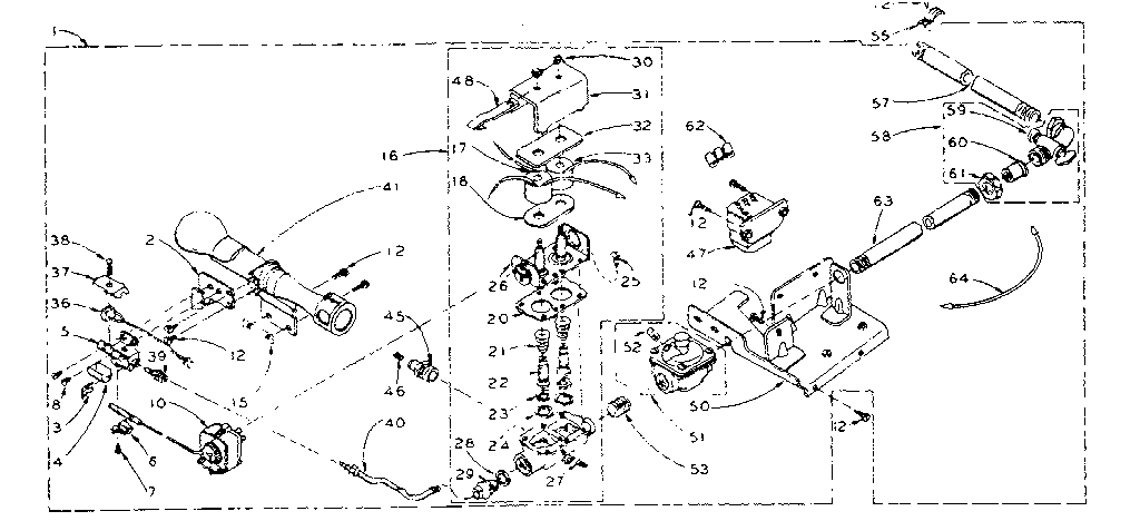 WHITE RODGERS BURNER ASSEMBLY