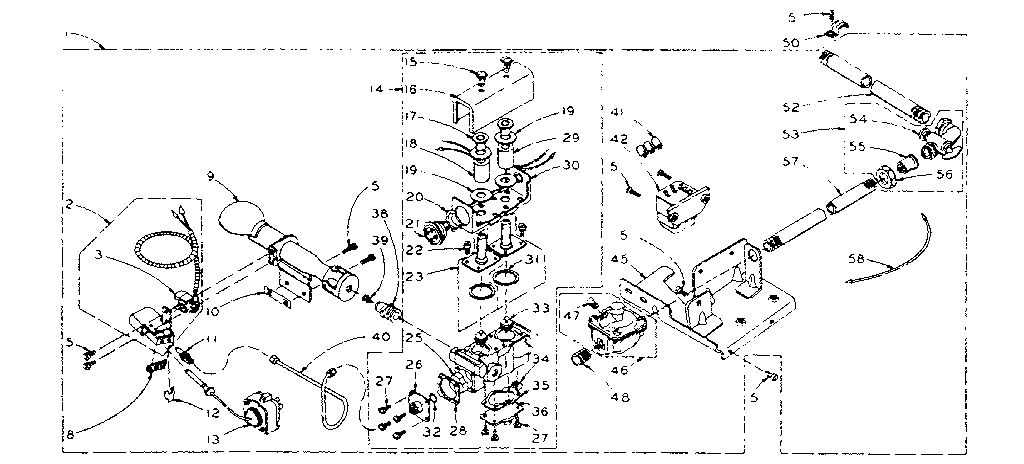 GENERAL CONTROLS BURNER ASSEMBLY