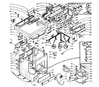 Kenmore 1105807800 machine sub-assembly diagram