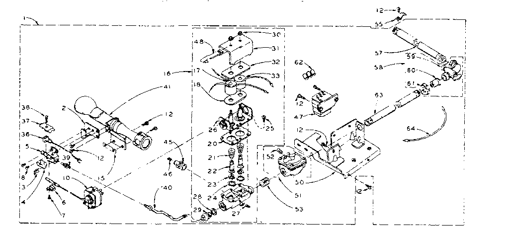 White rodgers burner assembly
