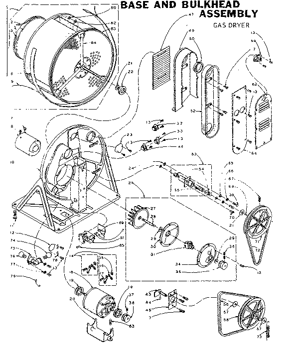 Base and bulkhead assembly