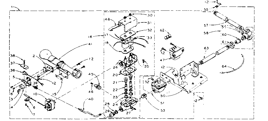 White rodgers burner assembly