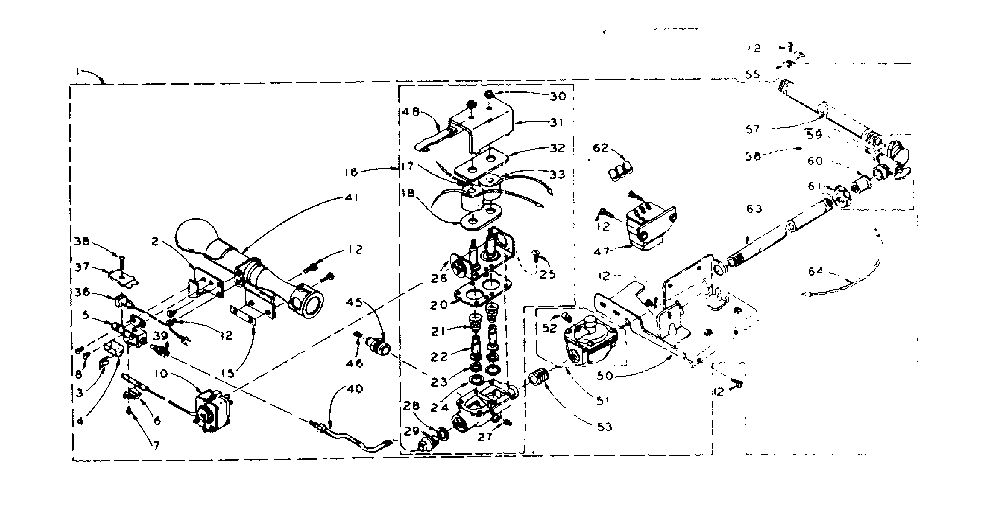 White rodgers burner assembly