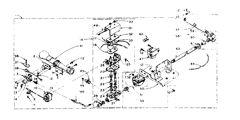 White rodgers burner assembly