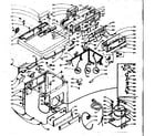 Kenmore 1105807811 machine sub-assembly diagram