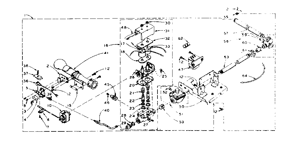 White rodgers burner assembly