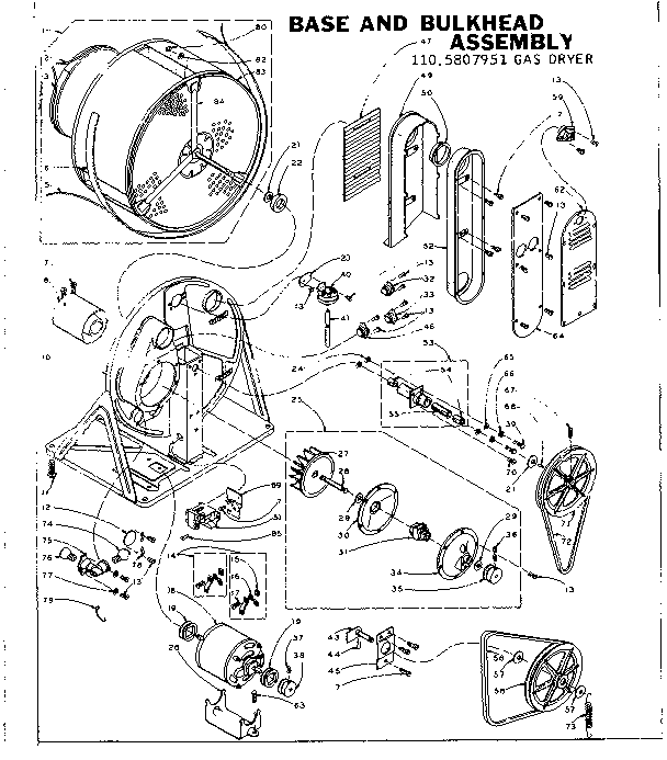 Base and bulkhead assembly
