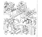 Kenmore 1105807960 machine sub-assembly diagram