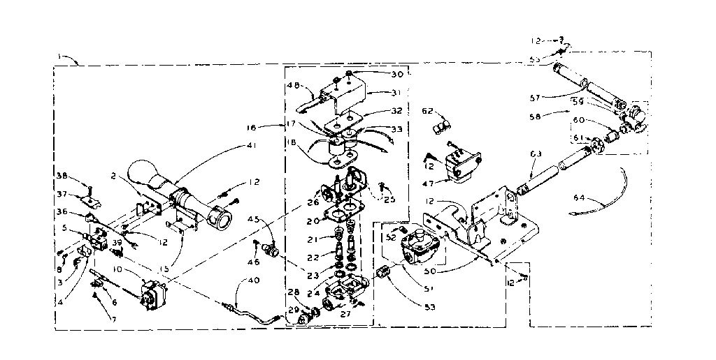 WHITE RODGERS BURNER ASSEMBLY