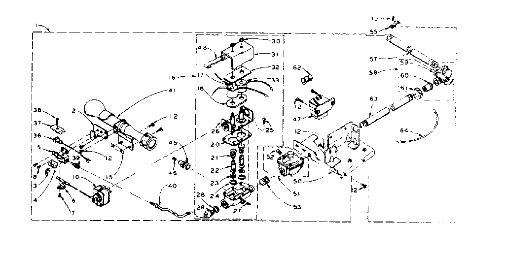 White rodgers burner assembly