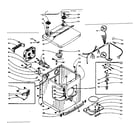 Kenmore 1105808100 machine sub-assembly diagram