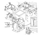 Kenmore 1105808500 machine sub-assembly diagram