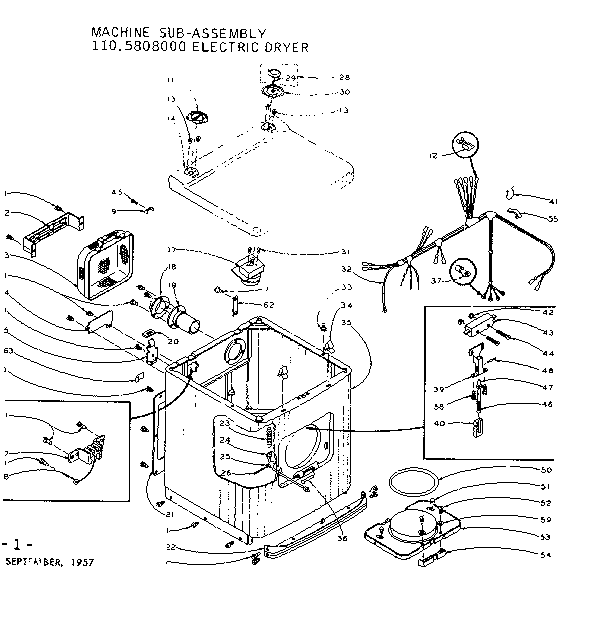 MACHINE SUB-ASSEMBLY