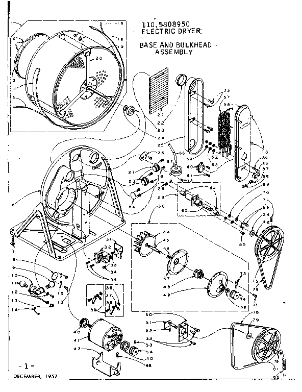 Base and bulkhead assembly