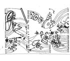 Kenmore 1105809106 machine drive diagram