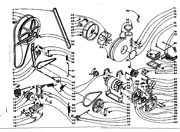 Machine drive