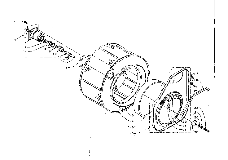 Cylinder and hub