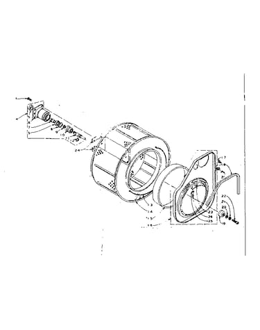 Cylinder and hub