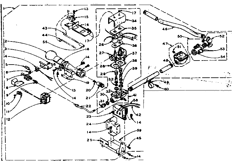 White rodgers burner assembly