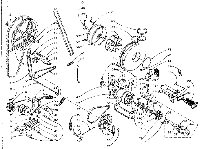 Machine drive
