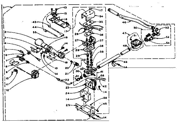 White rodgers burner assembly