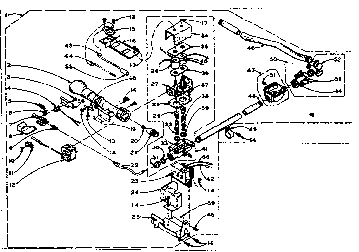 White rodgers burner assembly