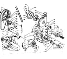 Kenmore 1105809703 machine drive diagram