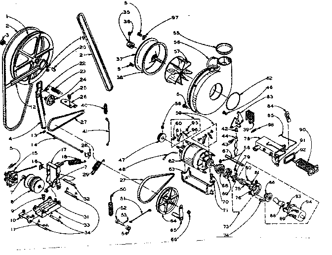 Machine drive