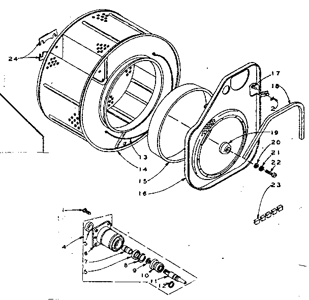 CYLINDER AND HUB