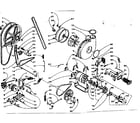 Kenmore 1105809704 machine drive diagram