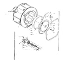 Kenmore 1105809800 cylinder and hub diagram