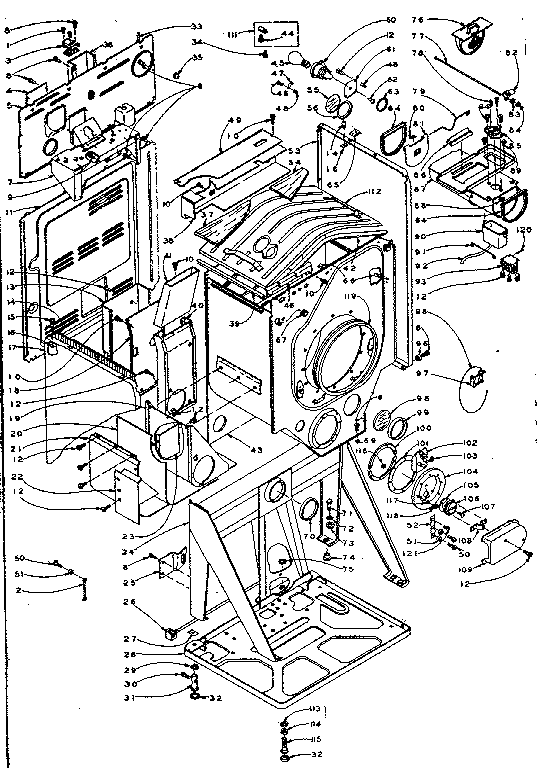 Base and tank