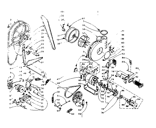 Machine drive