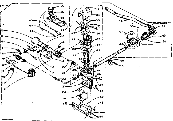 White rodgers burner assembly