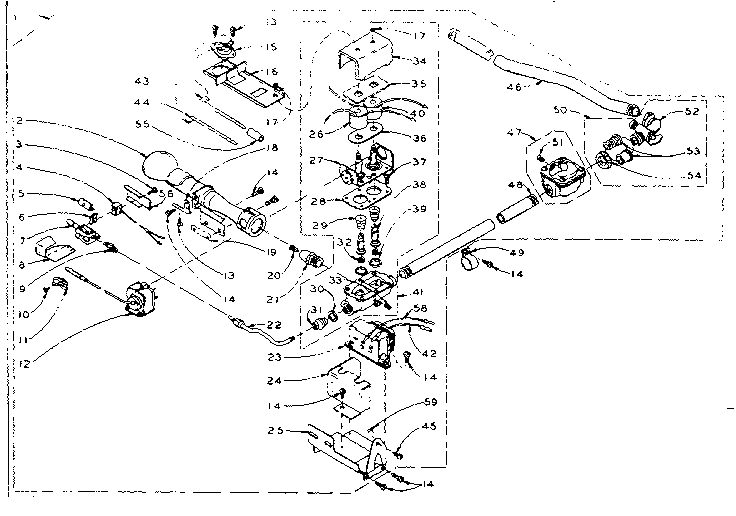 White rodgers burner assembly