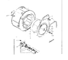 Kenmore 1105809802 cylinder and hub diagram