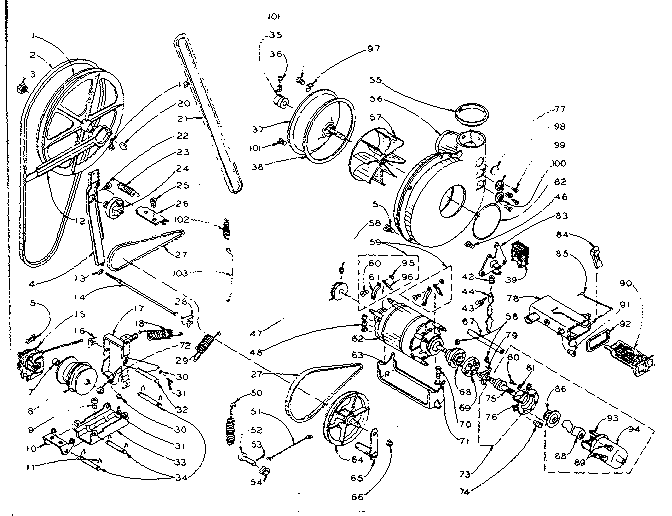 Machine drive