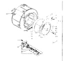 Kenmore 1105809853 cylinder and hub diagram