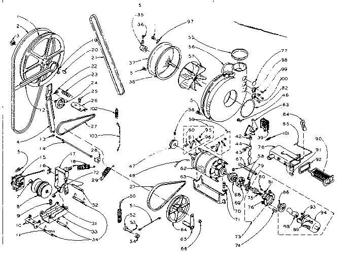 Machine drive