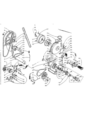Machine drive