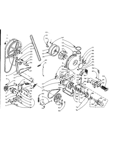 Machine drive