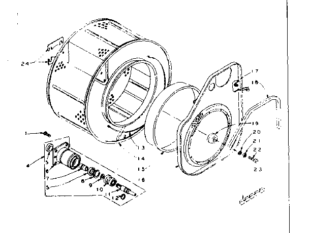 Cylinder and hub