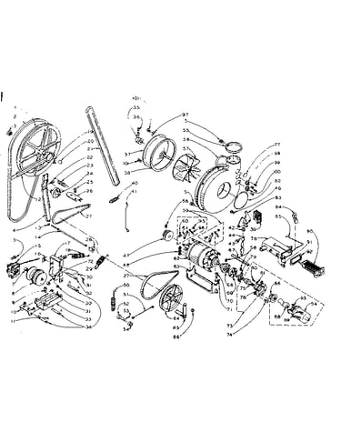 Machine drive